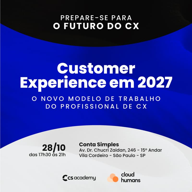 Cover Image for Meetup - Customer Experience em 2027 [CS Academy & CloudHumans]