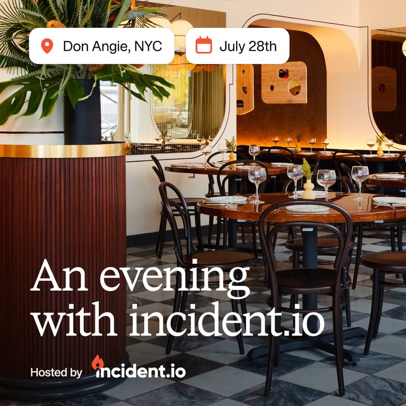 Cover Image for An evening with incident.io