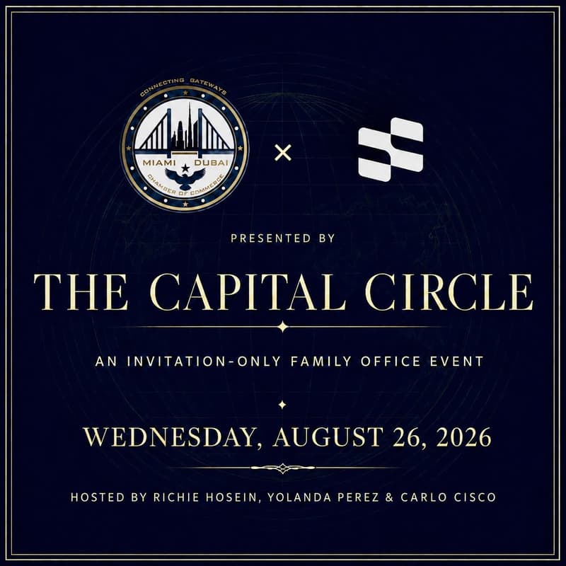 Cover Image for CAPITAL CIRCLE COCKTAIL RECEPTION | Miami Chamber of Commerce x Select