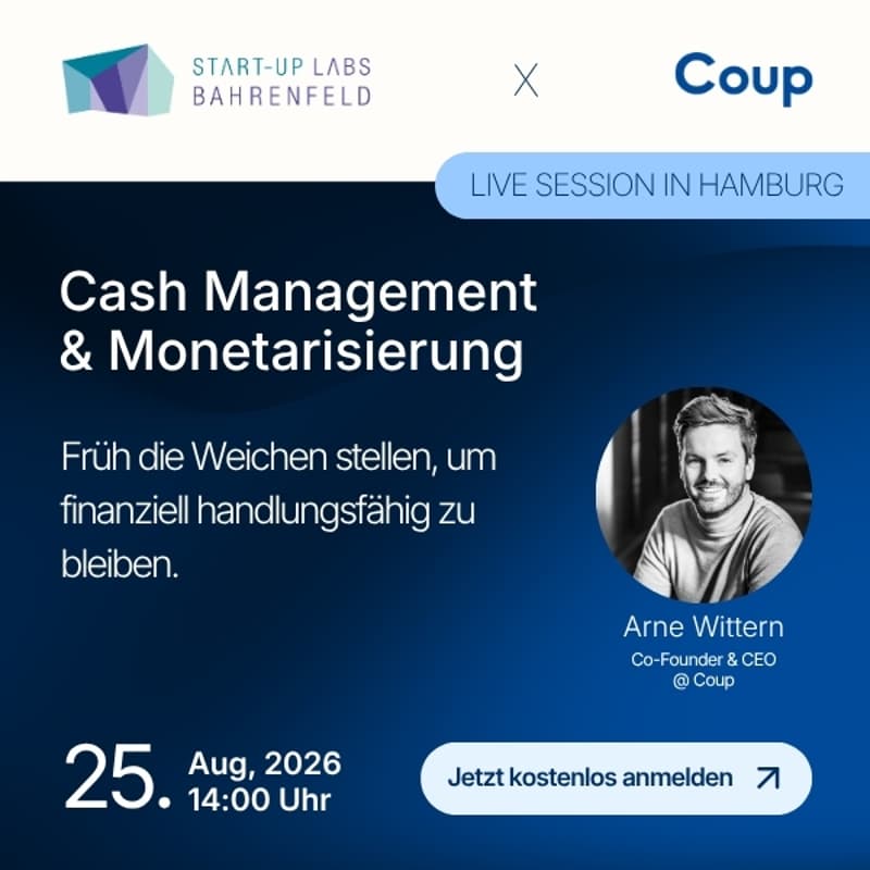 Cover Image for Cash Management & Monetarisierung: Früh die Weichen richtig stellen, um handlungsfähig zu bleiben.