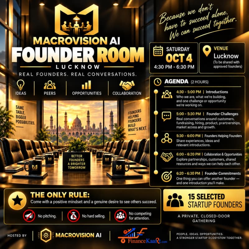 Cover Image for MacroVision Founder Room - Lucknow