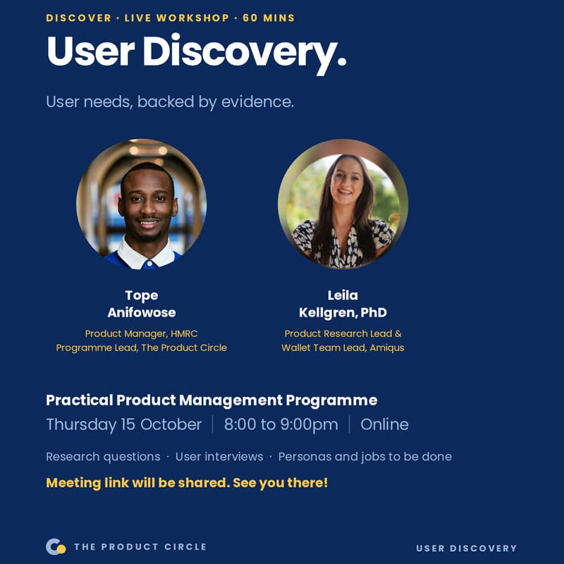Cover Image for User Discovery