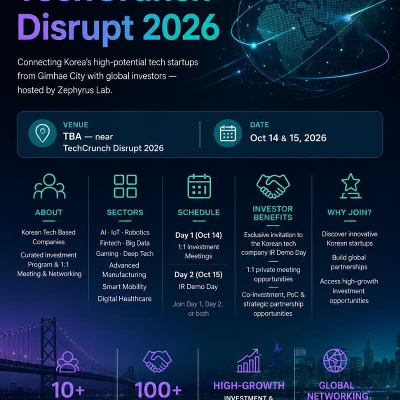Cover Image for Korean Tech-based Companies Expanding to Global_TechCrunch USA