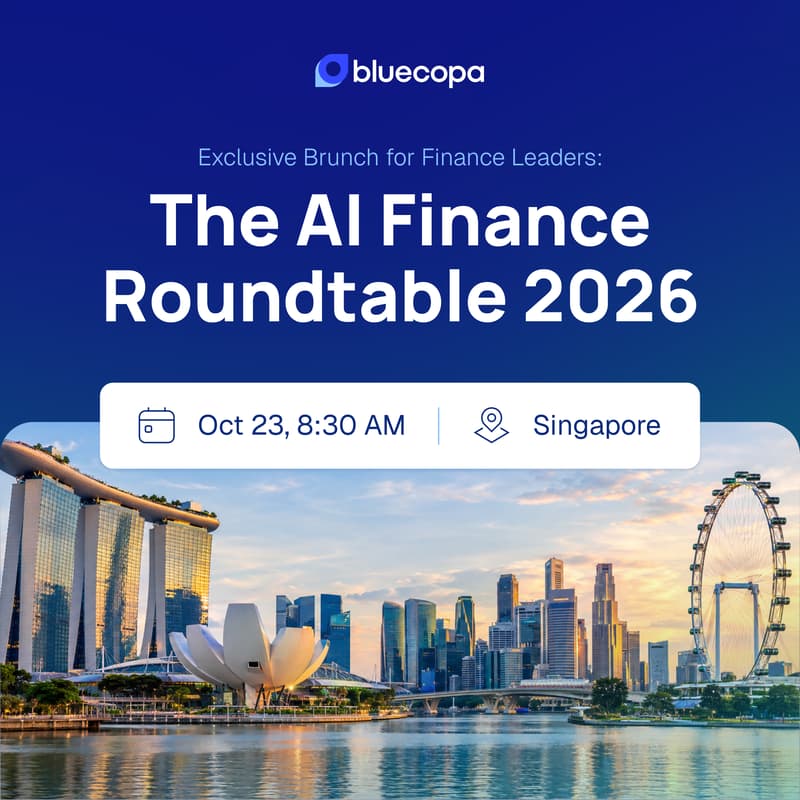 Cover Image for The AI in Finance Table by Bluecopa