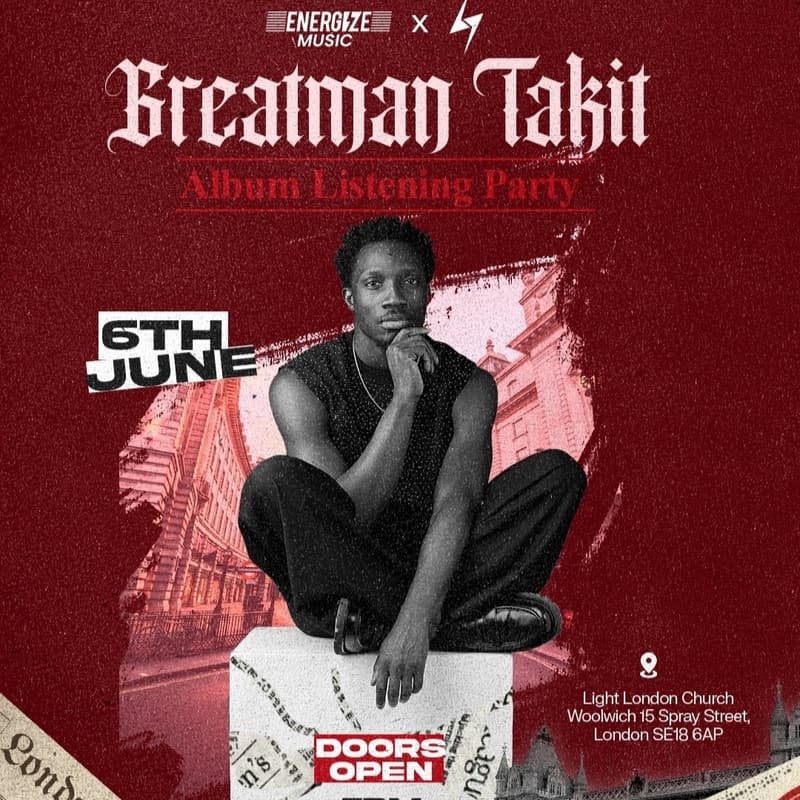 Cover Image for Greatman Takit Album Listening Party