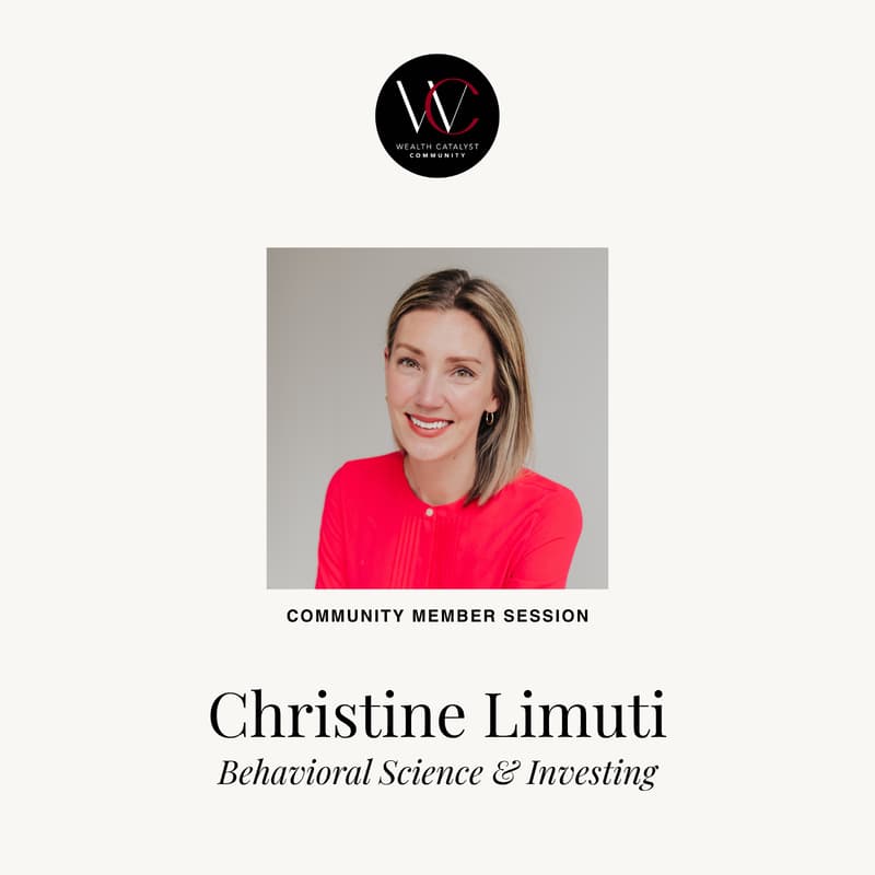Cover Image for Behavioral Science & Investing with Christine Limuti