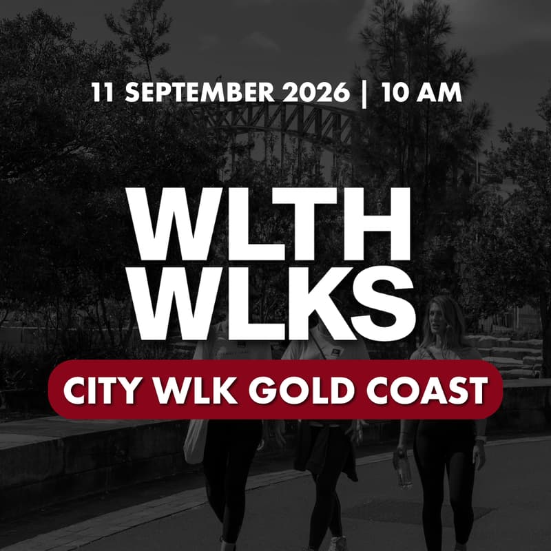 Cover Image for CITY WLK + Breathwork: Gold Coast