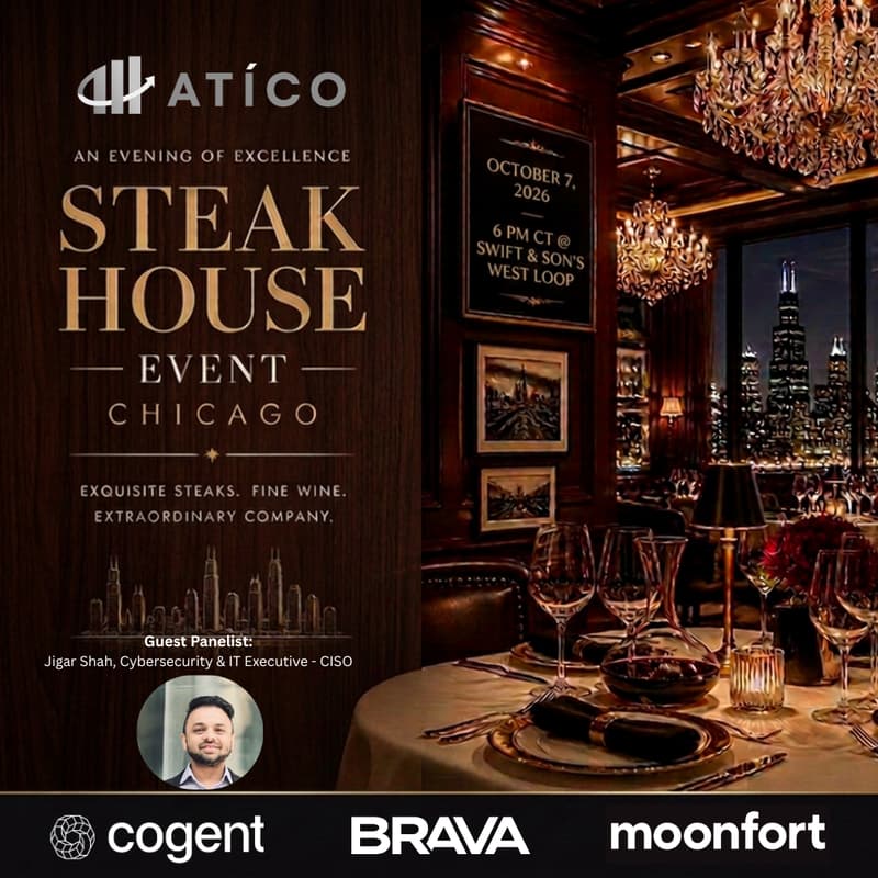 Cover Image for The steak is the setting. The conversation is the reason.