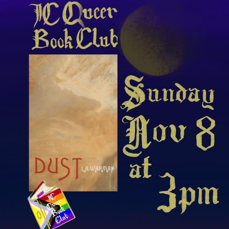 Cover Image for JC QUEER BOOKCLUB READS: Dust