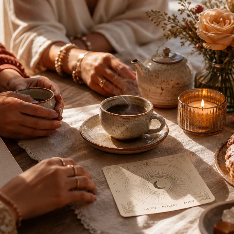 Cover Image for Coffee & Readings: An Intimate Morning of Personalised Readings for Women