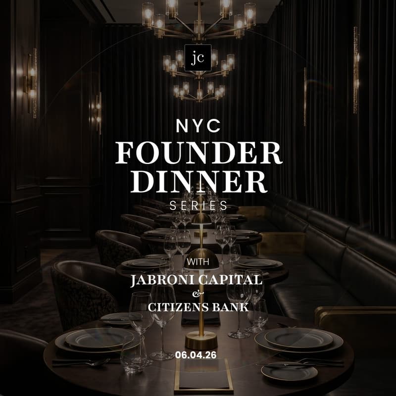 Cover Image for Jabroni Capital x Citizens: Founder Dinner