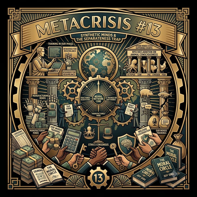 Cover Image for Should We Be Building a Mind? - Metacrisis Salon #13