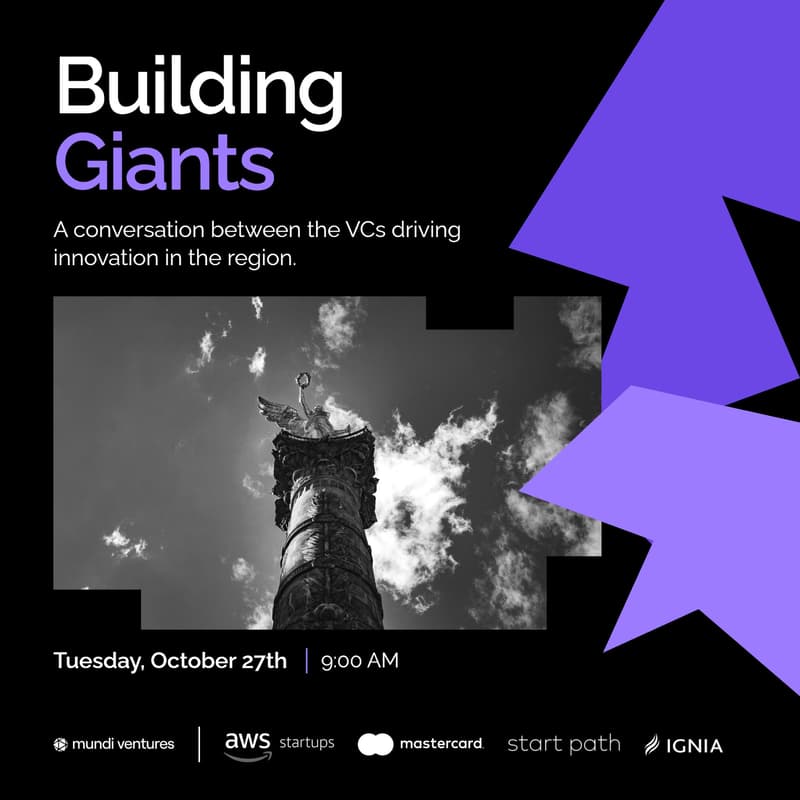 Cover Image for Building Giants by Mastercard Start Path, Mundi Ventures, Ignia Partners and AWS Startups