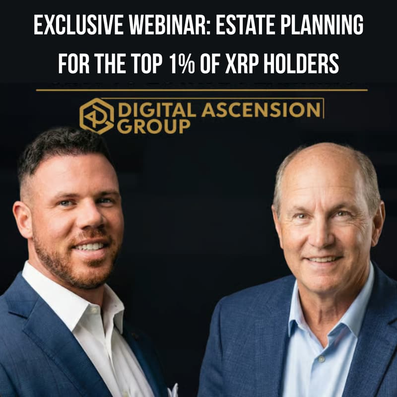 Cover Image for Exclusive Webinar for the Top 1% of XRP Holders on Estate Planning