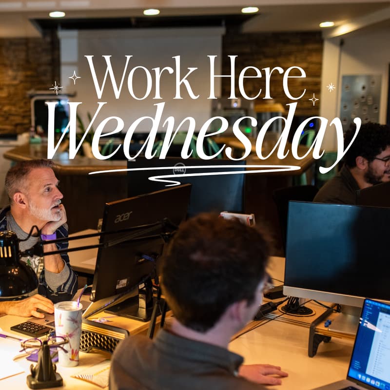 Cover Image for Work Here Wednesday