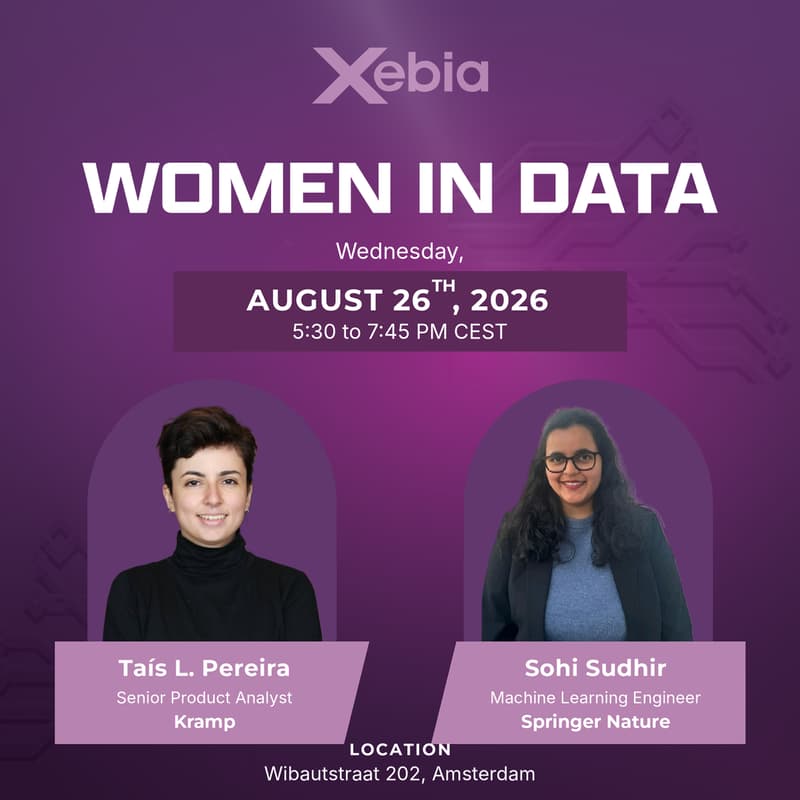 Cover Image for Xebia Women in Data Fourth Edition