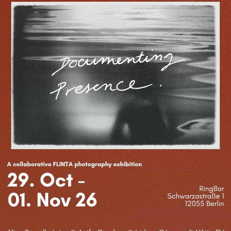 Cover Image for Vernissage: Documenting Presence