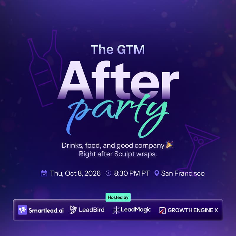 Cover Image for The GTM Afterparty