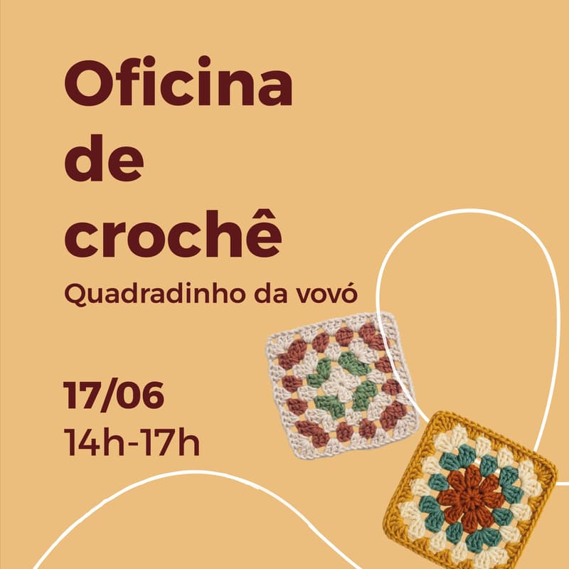 Cover Image for Croche 1 - quadradinhos da vovó