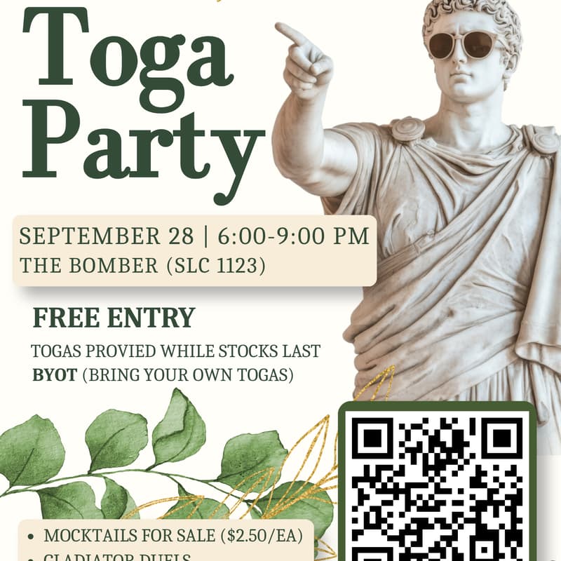 Cover Image for Toga Party!