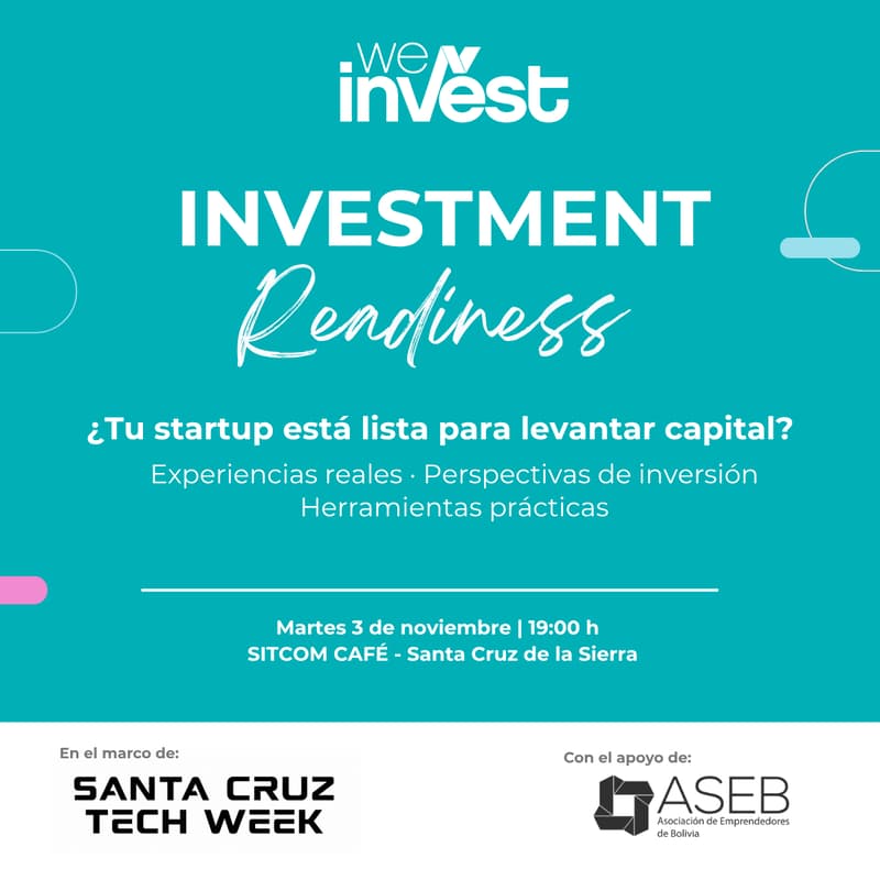 Cover Image for Investment Readiness: ¿Tu startup está lista para levantar capital? 🚀