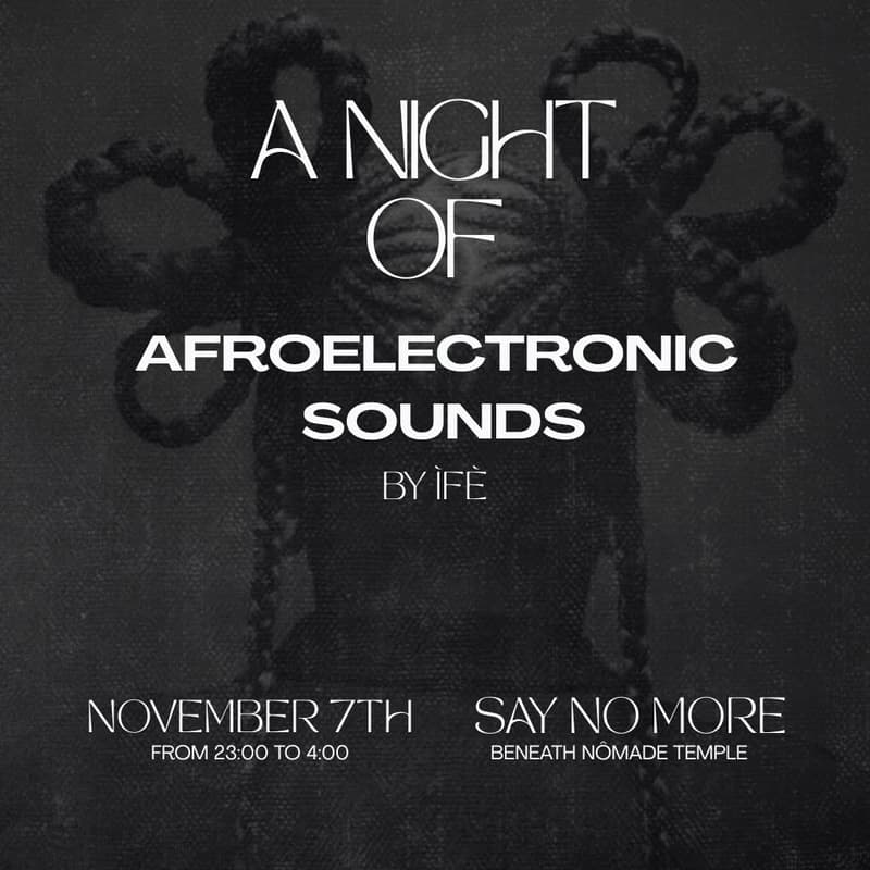 Cover Image for IFE Sound x Say No More