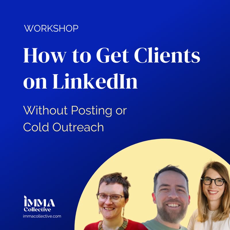 Cover Image for How to Get Clients on LinkedIn. Without Posting or Cold Outreach