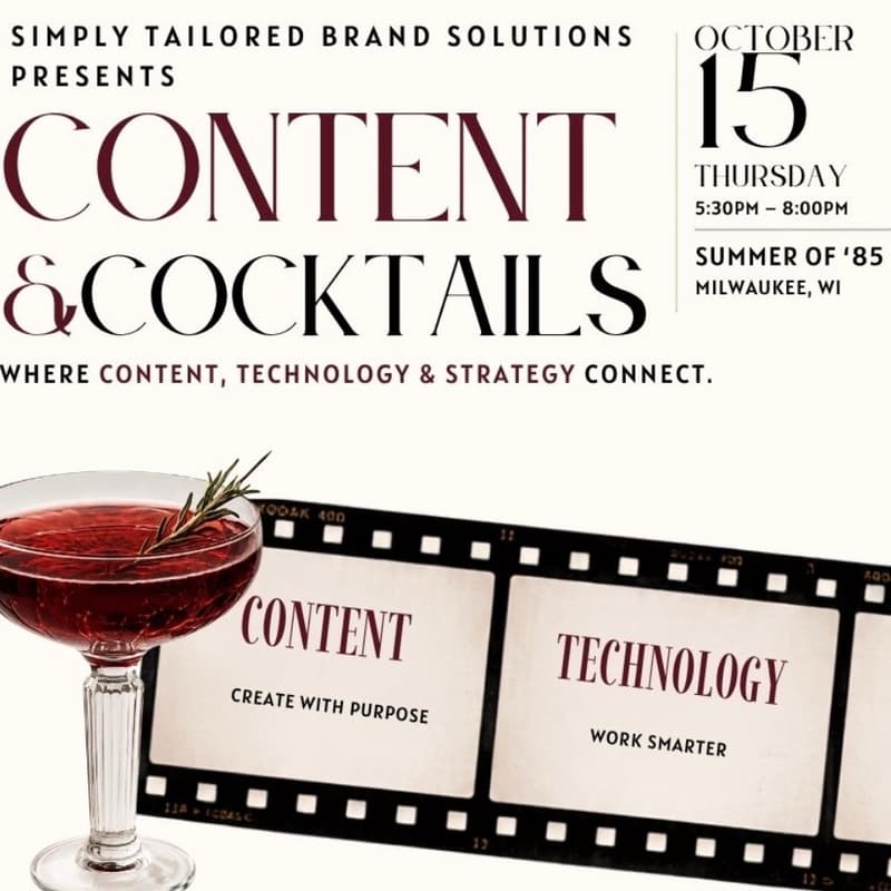 Cover Image for Content & cocktails