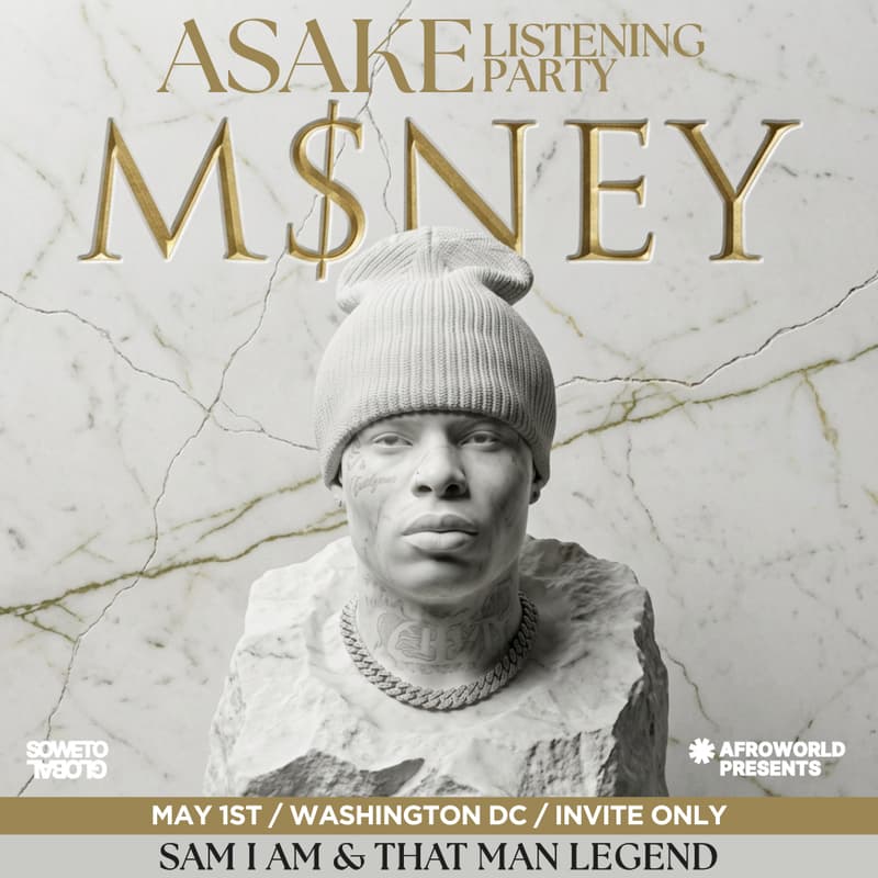 Cover Image for ASAKE: M$NEY ALBUM LISTENING PARTY
