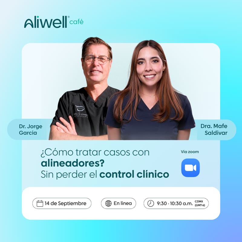 Cover Image for Aliwell Café: Cómo tratar casos con alineadores, sin perder el control clínico