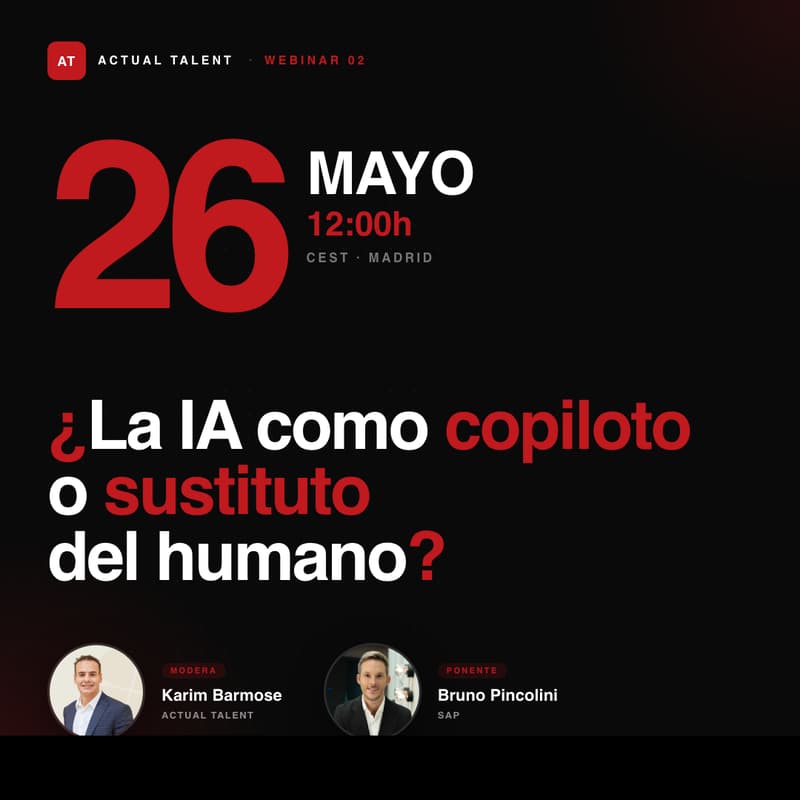 Cover Image for ¿La IA como copiloto o sustituto del humano?