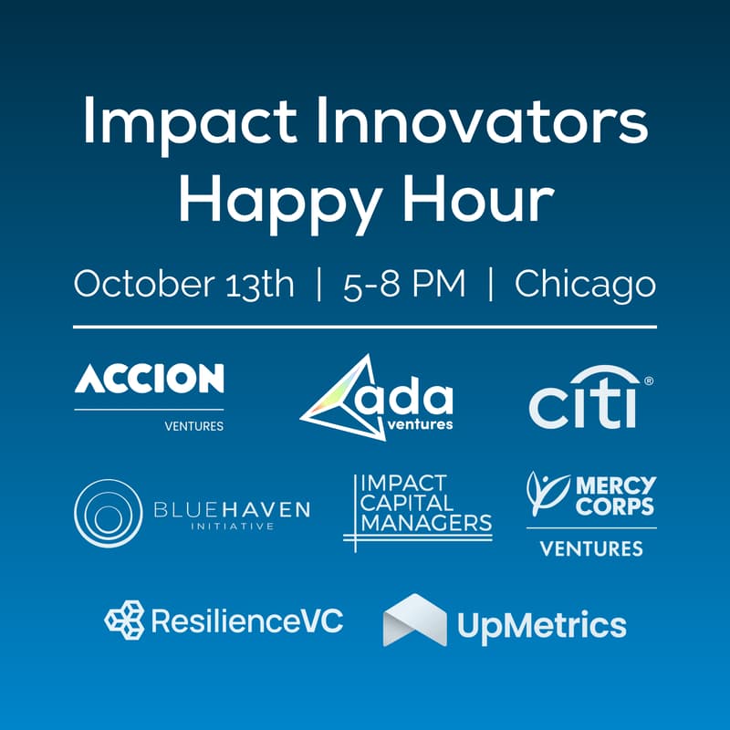 Cover Image for Impact Innovators Happy Hour