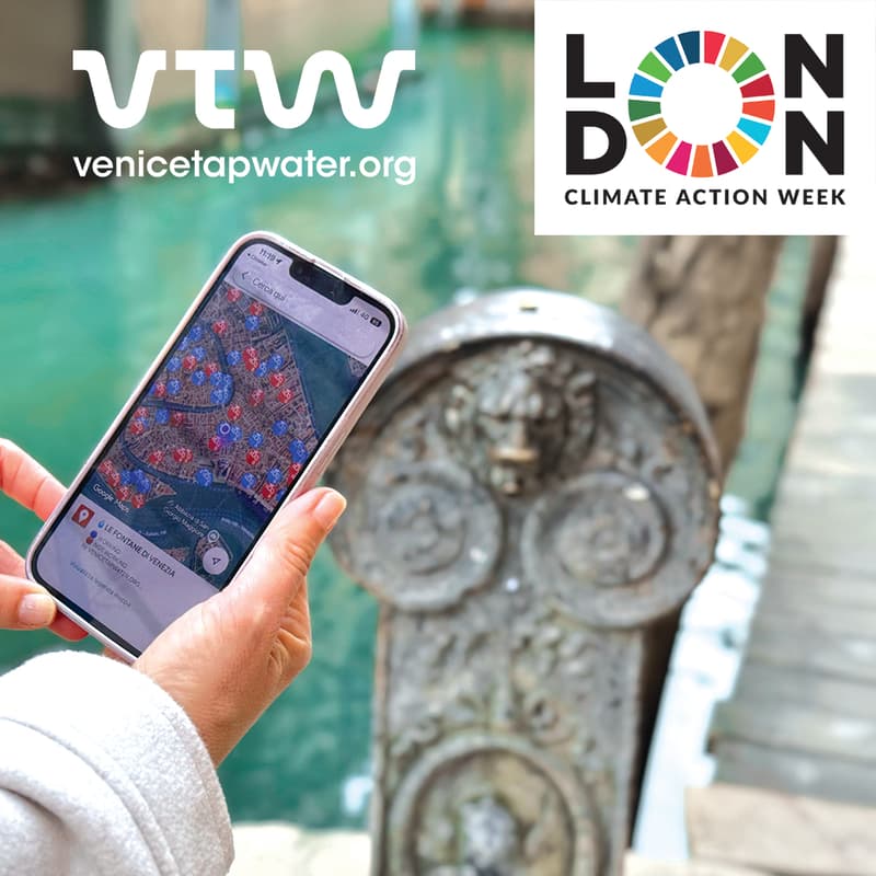 Cover Image for Venice Tap Water X London Climate Week | A scalable model for refill culture in high-tourism cities