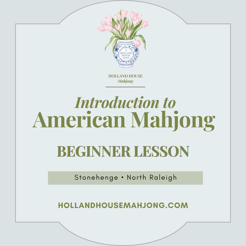 Cover Image for Holland House Mahjong | Introduction to American Mahjong: Beginner Lesson