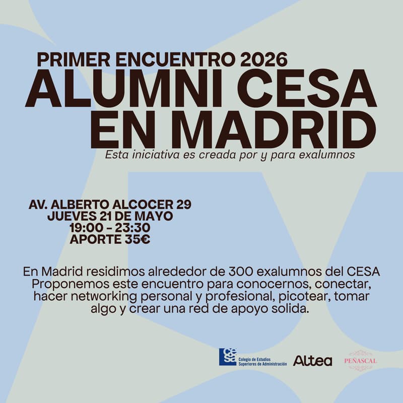 Cover Image for ALUMNI CESA en Madrid - Primer encuentro 2026
