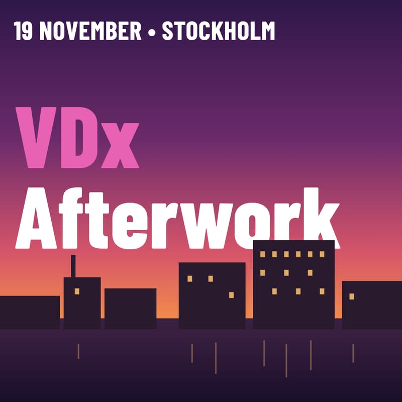 Cover Image for Afterwork med VDx