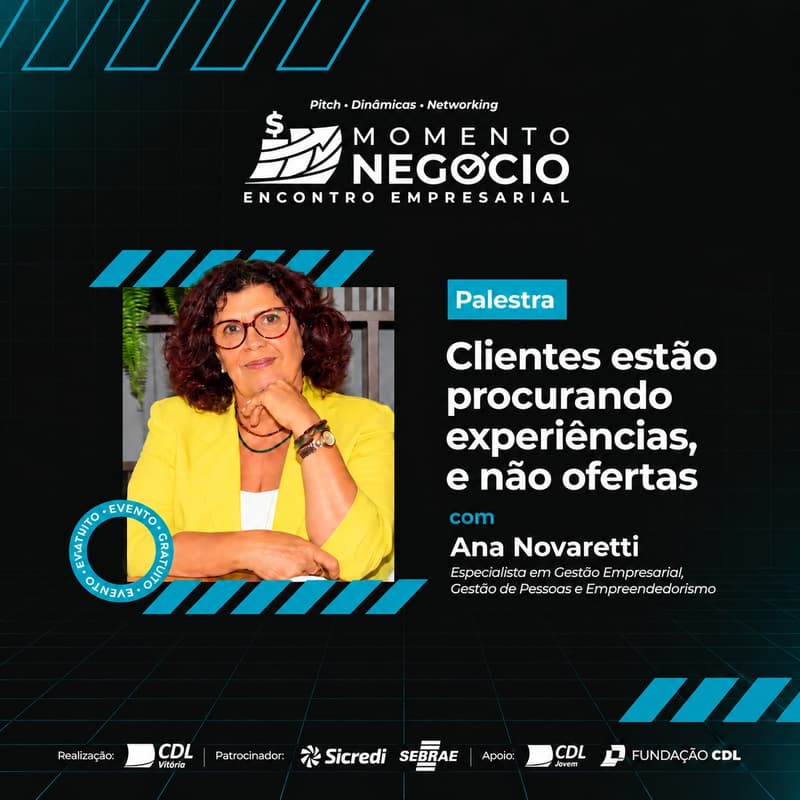 Cover Image for Momento Negócio - Encontro Empresarial CDL Vitória - Outubro 2026