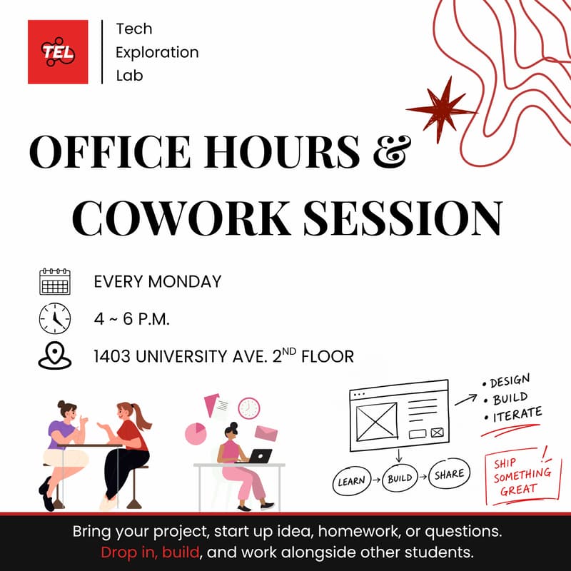 Cover Image for TEL Office Hours + Co-Work Session