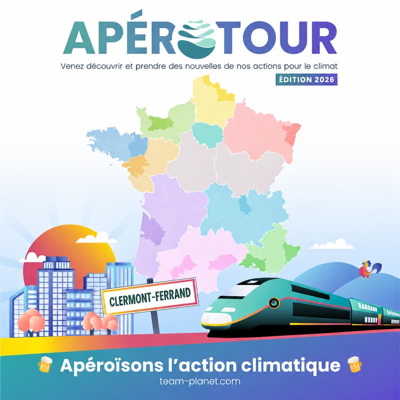 Cover Image for Team for the Planet est à Clermont-Ferrand ! (ApéroTour 2026)