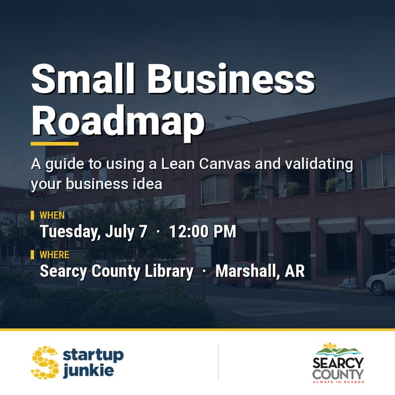 Cover Image for Small Business Roadmap | Searcy County Workshop