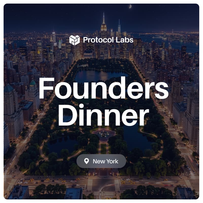 Cover Image for Protocol Labs Founders Dinner: New York Edition