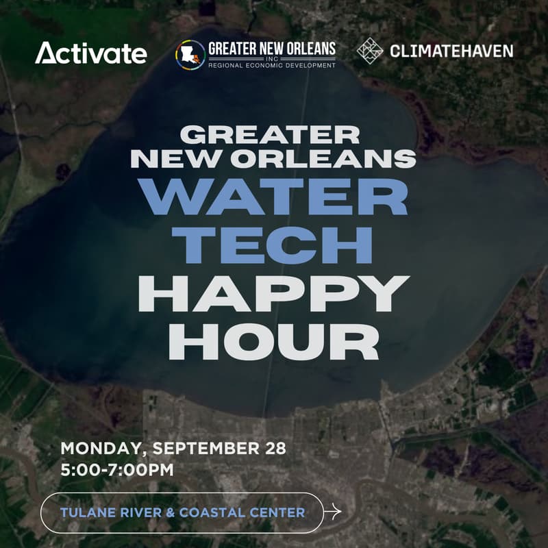 Cover Image for Greater New Orleans Water Tech Happy Hour