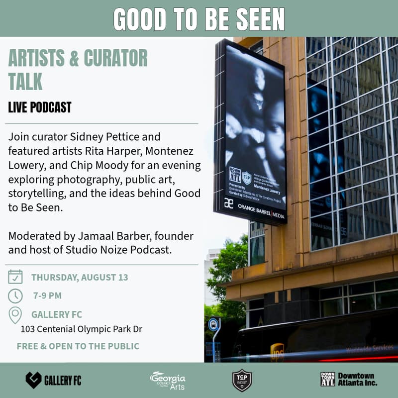 Cover Image for Good To Be Seen Artist Talk