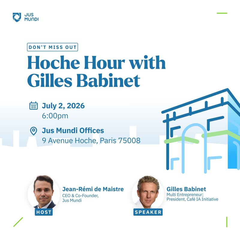 Cover Image for Hoche Hour with Gilles Babinet, serial entrepreneur & one of France's most prominent digital and AI voices