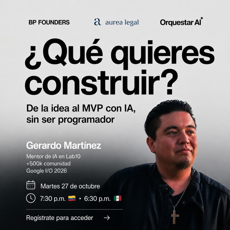 Cover Image for Que quieres construir?
