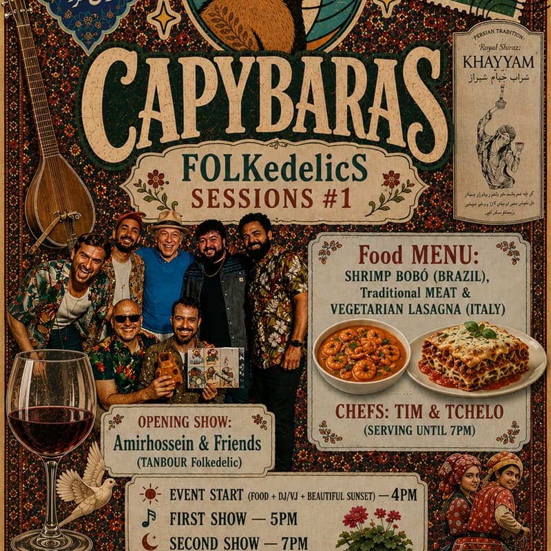 Cover Image for CAPYBARAS in the Folk's House