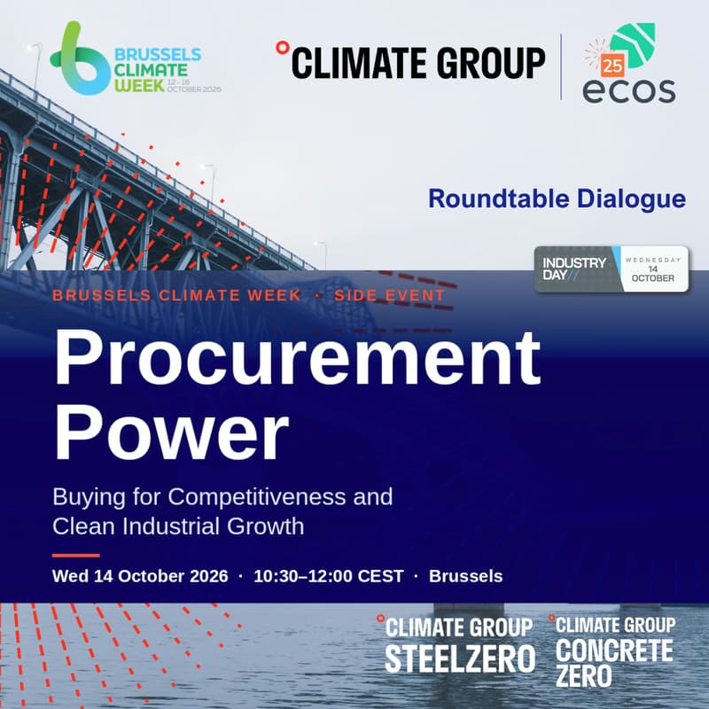 Cover Image for Procurement Power: Buying for Competitiveness and Clean Industrial Growth