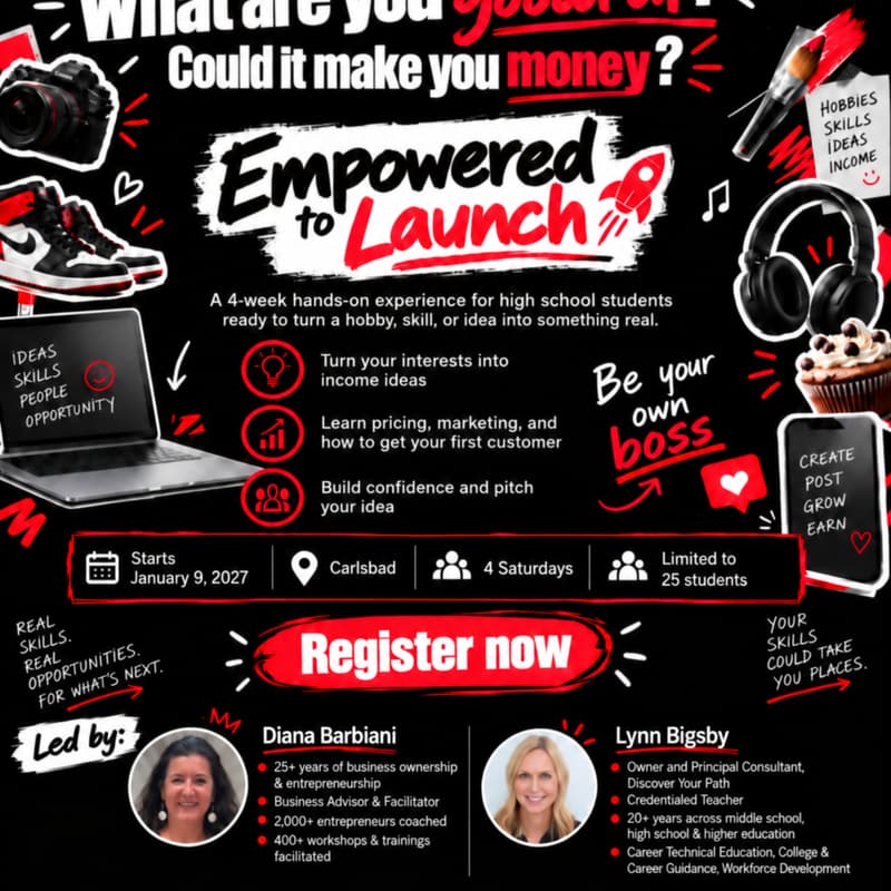 Cover Image for Empowered to Launch - 4 week session for teens