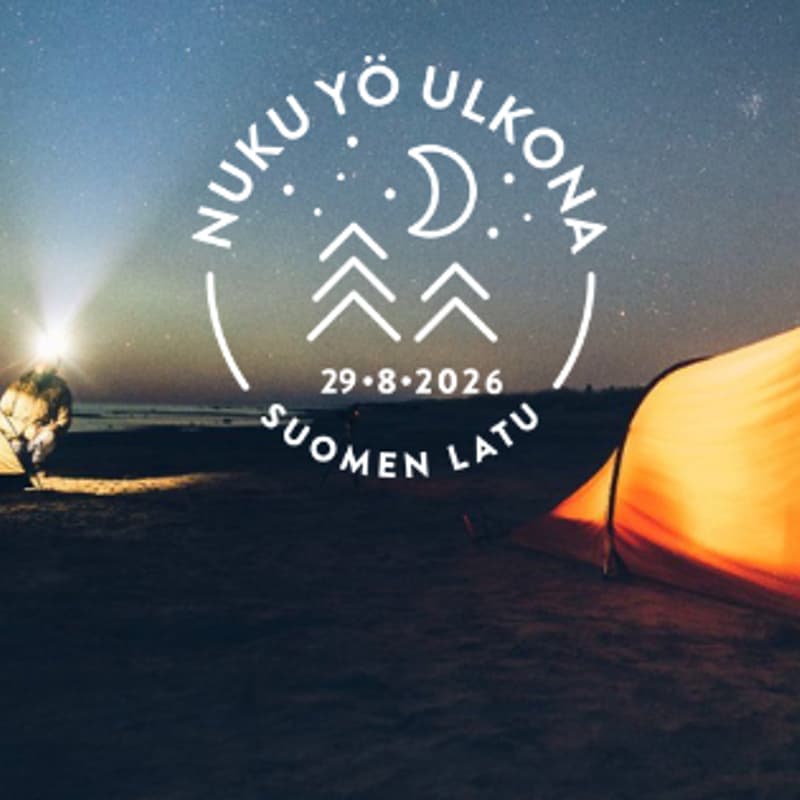 Cover Image for Sleep the Night Outdoors-challenge (Nuku Yö Ulkona) 29-30.08 🏕️ | Spend One of 365 Nights Outside