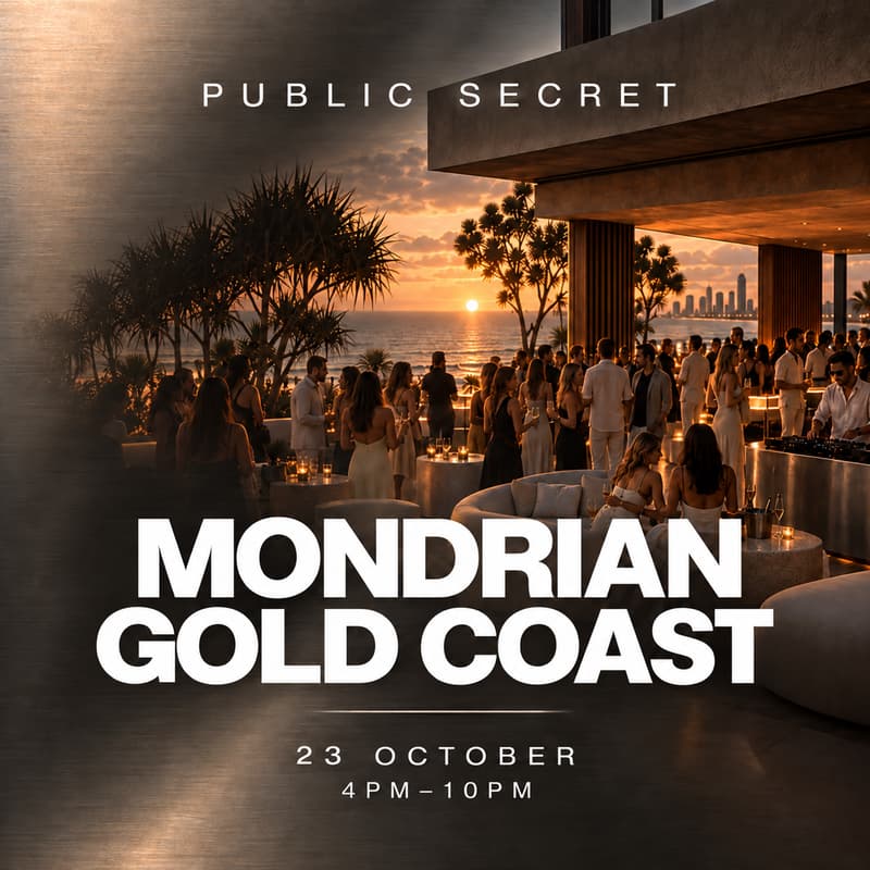Cover Image for PUBLIC SECRET | Mondrian Gold Coast